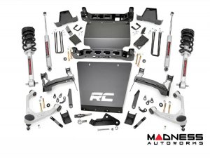 Chevrolet Silverado 1500 4WD Suspension Lift Kit w/ Forged Upper Control Arms - 7" Lift - N3 Struts Front/ N3 Shocks Rear